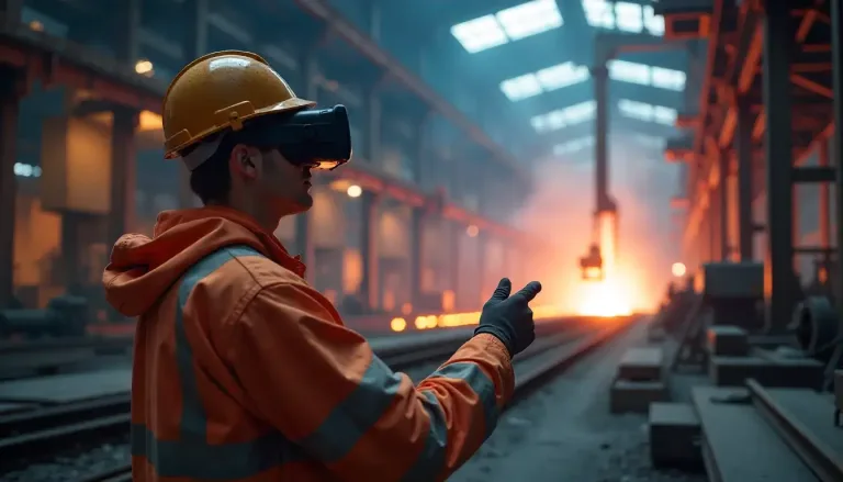 How AI and VR Are Building the Next Generation of Steelworkers