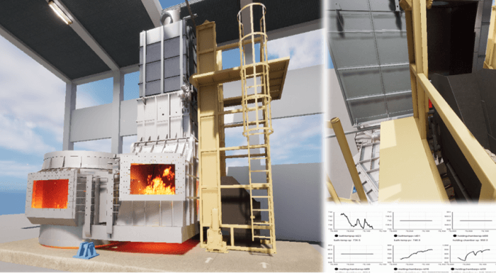 Immersive VR Mastery for Aluminium Tower Furnaces
