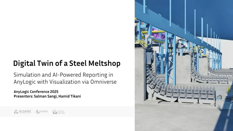 High-Fidelity Steel Production Digital Twin with AI Analytics